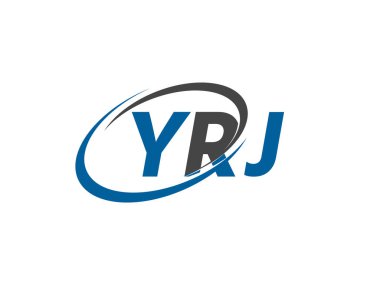 YRJ harfi modern zarif logo tasarımı