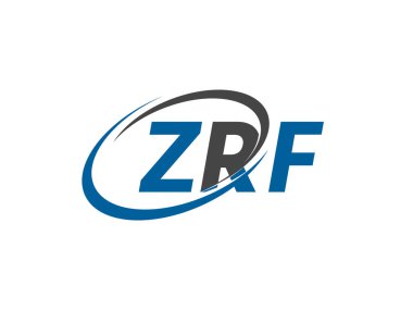 ZRF harfi yaratıcı modern zarif logo tasarımı