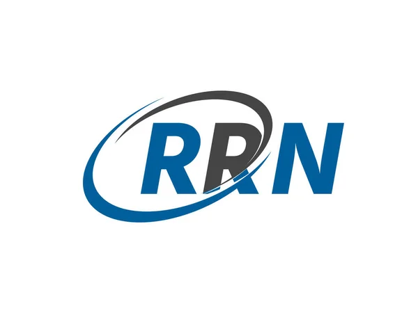Rrn Letter Creative Modern Elegant Logo Design — Stock Vector