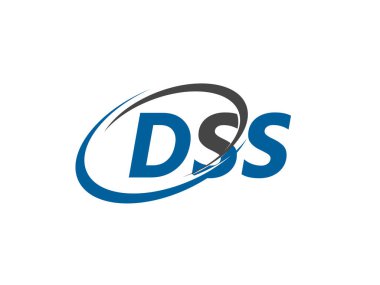 DSS harfi yaratıcı modern zarif logo tasarımı