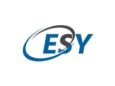 esy harfi yaratıcı modern zarif logo tasarımı
