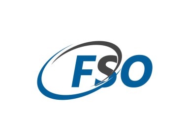 fso mektup yaratıcı modern zarif logo tasarımı