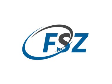 fsz harfi yaratıcı modern zarif logo tasarımı