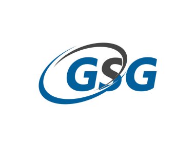 gsg harfi yaratıcı modern zarif logo tasarımı