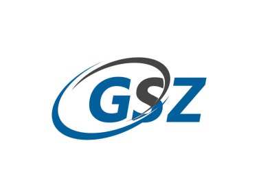 GSZ harfi yaratıcı modern logo tasarımı