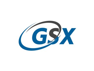 GSX harfi yaratıcı modern logo tasarımı