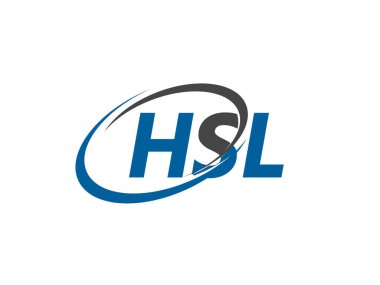 hsl harf yaratıcı modern zarif logo tasarımı