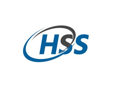 HSS harfi yaratıcı modern zarif logo tasarımı