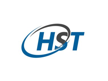 HST harfi yaratıcı modern zarif logo tasarımı