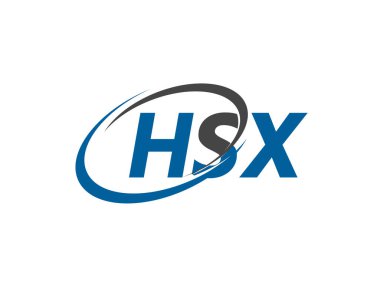 HSX harfli modern zarif logo tasarımı