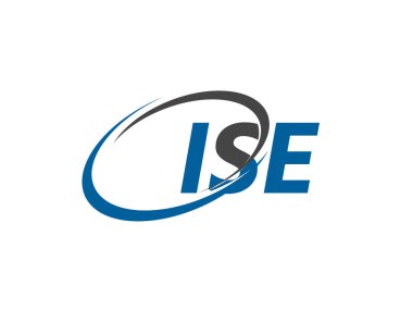 ISE harfi yaratıcı modern zarif logo tasarımı