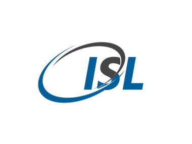 ISL harfi yaratıcı modern zarif logo tasarımı