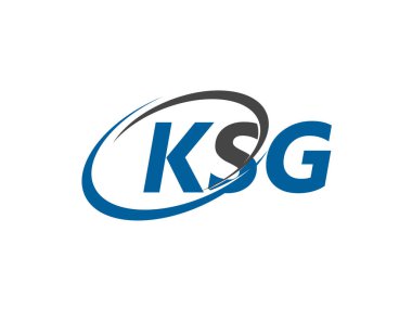 KSG harfi yaratıcı modern logo tasarımı