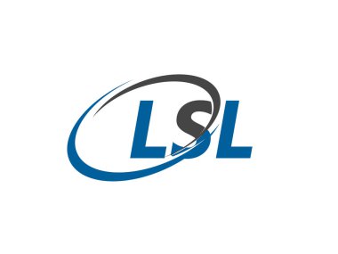 LSL harfli modern zarif logo tasarımı