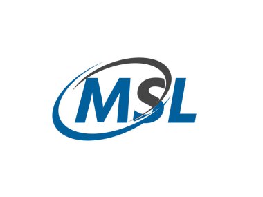 MSL harfli modern zarif logo tasarımı