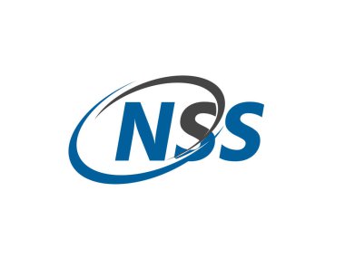 NSS harfi yaratıcı modern zarif logo tasarımı