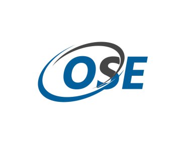 OSE harfi yaratıcı modern zarif logo tasarımı