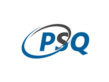 PSQ harfi yaratıcı modern zarif logo tasarımı