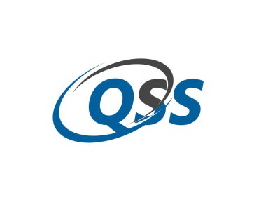 QSS harfi yaratıcı modern zarif logo tasarımı