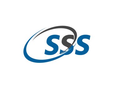 SSS harfi yaratıcı modern zarif logo tasarımı