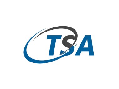 TSA harfi yaratıcı modern zarif logo tasarımı