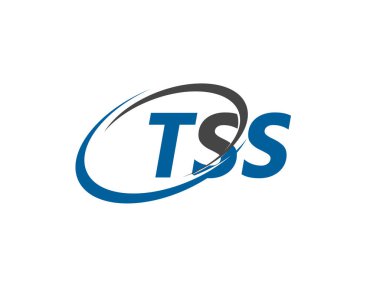 TSS harfi yaratıcı modern zarif logo tasarımı