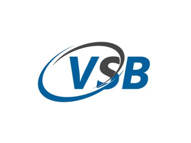VSB harfi yaratıcı modern zarif logo tasarımı