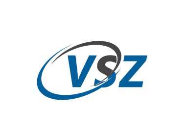 VSZ harfi modern zarif logo tasarımı