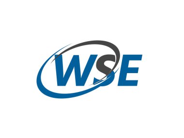 WSE harfi yaratıcı modern zarif logo tasarımı