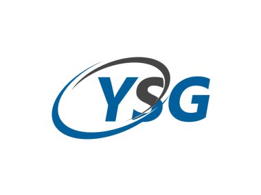 YSG harfi yaratıcı modern zarif logo tasarımı