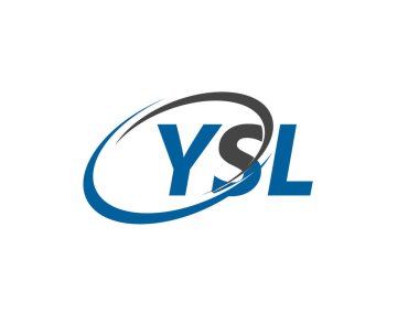 YSL harfi yaratıcı modern zarif logo tasarımı