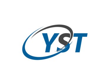 YST harfi yaratıcı modern zarif logo tasarımı