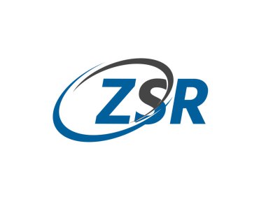 ZSR harfi modern zarif logo tasarımı