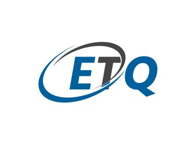 ETQ yaratıcı logo tasarımı vektör çizimi   