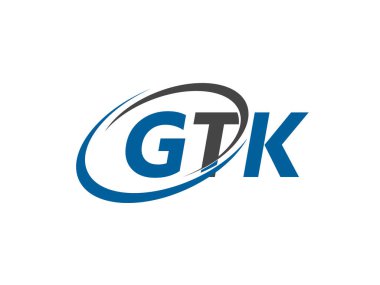 GTK yaratıcı logo tasarımı vektör çizimi 