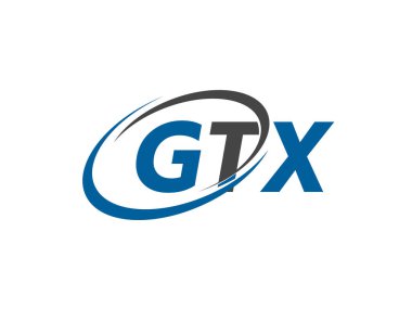 HTX yaratıcı logo tasarımı vektör çizimi 