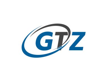 HTZ yaratıcı logo tasarımı vektör çizimi 