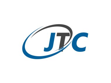 JTC yaratıcı logo tasarımı vektör çizimi 