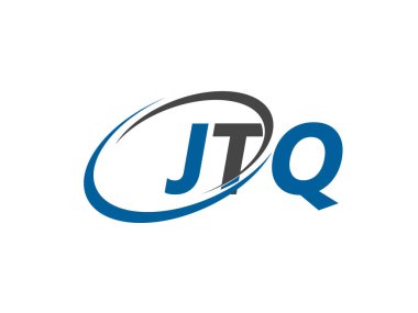 JTQ yaratıcı logo tasarımı vektör çizimi 
