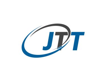 JTT yaratıcı logo tasarımı vektör çizimi 