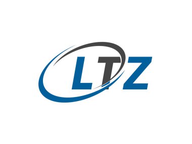 LTZ yaratıcı logo tasarımı vektör çizimi