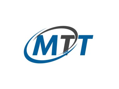 MTT yaratıcı logo tasarımı vektör çizimi