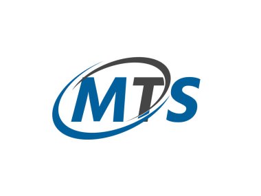 MTS yaratıcı logo tasarımı vektör çizimi