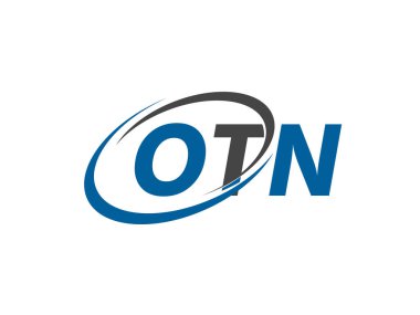 otn yaratıcı logo tasarımı vektör çizimi