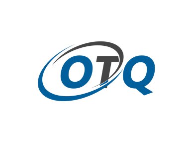 otq yaratıcı logo tasarımı vektör çizimi