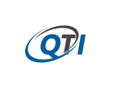 qti yaratıcı logo tasarımı vektör çizimi