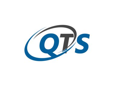qts yaratıcı logo tasarımı vektör çizimi