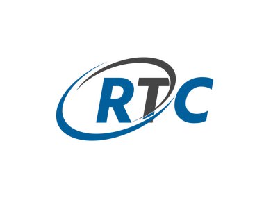 rtc yaratıcı logo tasarımı vektör çizimi