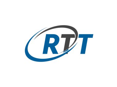 rtt yaratıcı logo tasarımı vektör çizimi