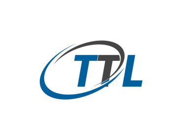 ttl yaratıcı logo tasarımı vektör çizimi
